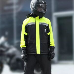 Áo Mưa Bộ Motowolf MDL 0402 Vàng Neon - Ảnh 6