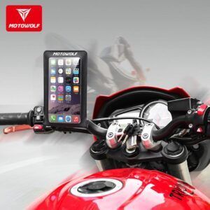 Giá Đỡ Điện Thoại Chống Nước Motowolf MDL 2818 Ghi Đông - Ảnh 6
