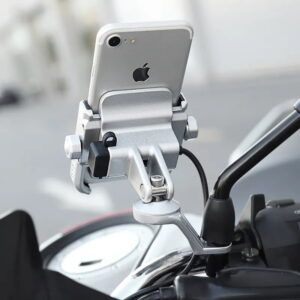 Giá Đỡ Điện Thoại Motowolf MDL 2805 Chân Kính Đen Sạc - Ảnh 5