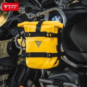Túi Treo Hông Xe Máy Chống Nước Motowolf MDL 0715 Vàng - Ảnh 4