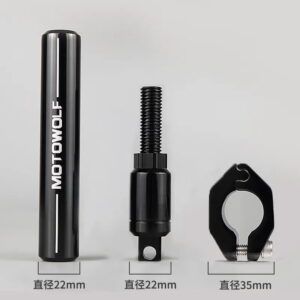 Thanh Ngang Giằng Ghi Đông Motowolf MDL 3505 Đen - Ảnh 5